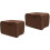 2Pcs Brown Kitchen Toaster Cover Anti-Scratch Bread Maker Protection 3
