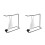 2Ensembles Présentoir Nail Art Transparent Support En Fer Robuste 7