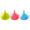 9Pcs Small Kitchen Funnels Plastic Multi-Use Oil Liquid Filling Tools 1