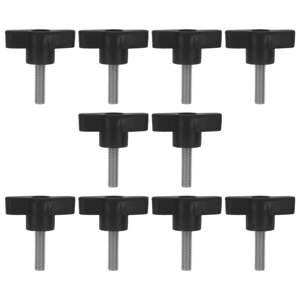 Photos - Nail / Screw / Fastener 30Pcs Stainless Steel Adjustable Wing Screw Black Z-Shaped Handle Knob