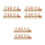 6Pcs Multi Color Car Phone ABS Temporary Parking Display 8