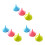 9Pcs Small Kitchen Funnels Plastic Multi-Use Oil Liquid Filling Tools 4