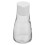 4Pcs White Glass Oil Jars Leakproof Container for Kitchen Use 3