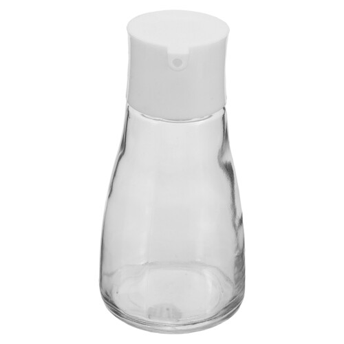 4Pcs White Glass Oil Jars Leakproof Container for Kitchen Use 2