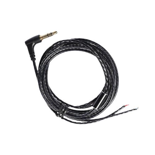 4Pcs Upgrade Earphone Black Premium DIY Cable Accessories 1