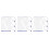 3Pcs Dark Blue Polyester Plastic Tag Strings for Clothing Labeling 6