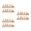 6Pcs Multi Color Car Phone ABS Temporary Parking Display 6