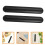 8Pcs Portable Black Silicone Coffee Bar Accessory for Grounds Removal 11