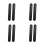 8Pcs Portable Black Silicone Coffee Bar Accessory for Grounds Removal 6
