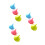 9Pcs Small Kitchen Funnels Plastic Multi-Use Oil Liquid Filling Tools 6