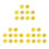 30Pcs Durable Yellow Alloy Snap Buttons for Coat Sewing Projects 5