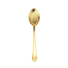 12Pcs Rust-Free Golden Stainless Steel Dessert Coffee Spoon Set