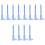 12Pcs Blue Mini Gauge Plastic Caliper Tool for Depth and Step Measures 3
