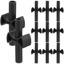 48Pcs Outdoor Trampoline Pole Spacers ABS Small Replacement Parts