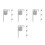 16Pcs Mop Bucket Spring Replacement Iron Durable Silver for Home Use 6