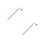 2Pcs Ergonomic Piano Wrench Tool Multi Color Reliable Tuning Accessory 6
