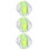 3Pcs Compact Acrylic Bubble Level Durable Small Spirit Level Tool 10