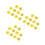 30Pcs Durable Yellow Alloy Snap Buttons for Coat Sewing Projects 3