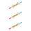 3Pcs Multi Wooden Math Rulers Durable Digital Arithmetic Learning Toys 7