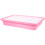 2Pcs Pink Household Cat Grass Planter Plastic Hydroponic Growing Box 1