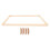 5Sets DIY Wooden Canvas Stretcher Bars Kit Multi Use Poster Frame Kit 1