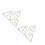 6Sets Lightweight Silver Steel Triangle Percussion Instrument for Kids 9