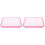 2Pcs Pink Household Cat Grass Planter Plastic Hydroponic Growing Box 4