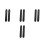 8Pcs Portable Black Silicone Coffee Bar Accessory for Grounds Removal 8