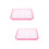 2Pcs Pink Household Cat Grass Planter Plastic Hydroponic Growing Box 9