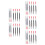 15Pairs Black Plastic Beekeeping Needle Set for Precise Hive Transfer 2