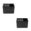 2Pcs Creative Black Storage Stand Umbrella Rack for Indoor Use 4