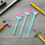 3Pcs Car Squeegee Multi-Color Mini Water for Window Cleaning 5