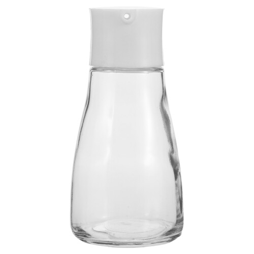 4Pcs White Glass Oil Jars Leakproof Container for Kitchen Use 1
