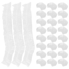 200Pcs Single Use Transparent Waterproof Bicycle Seat Cushion Covers