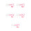 5Sets Pink Pet Medicine Feeder ABS -Type Reliable Tool 5
