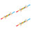 3Pcs Multi Wooden Math Rulers Durable Digital Arithmetic Learning Toys 6