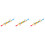 3Pcs Multi Wooden Math Rulers Durable Digital Arithmetic Learning Toys 4