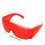 1Set Protective Goggles Red Windproof for Outdoor Use 2