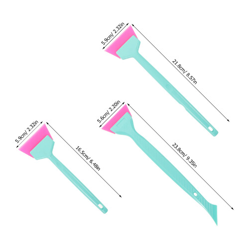 3Pcs Car Squeegee Multi-Color Mini Water for Window Cleaning 1