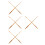 8Pcs Bamboo Yangqin Hammers Lightweight Dulcimer Sticks Multi Color 7