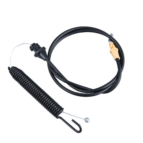 2Pcs Lawn Tractor Engagement Clutch Cable Black 1