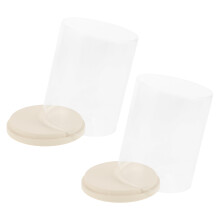8 pcs stackable display box with lid for action figures, small items