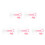 5Sets Pink Pet Medicine Feeder ABS -Type Reliable Tool 9