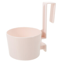 2Pcs ABS Hair Tool Organizer Ivory Wall Mount Hair Dryer Storage Shelf