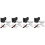 32Pcs Assorted Color Alloy Chopstick Rests Stable Tabletop Organizer 4