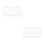 2Pcs White Iron Emergency Light Cage for Home Wall-Mount Durable Guard 9