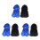 6Pcs Pirate Bandana Headwraps Polyester Long Tail Durable Elastic Fit 7