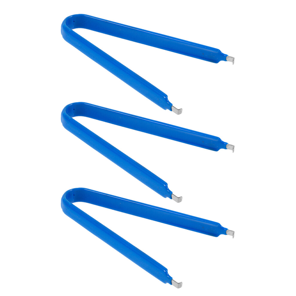 6Pcs Automotive Fuse Puller Tool Pvc Stainless Steel For Car Use Green 3633800240412