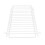 2Pcs White Iron Emergency Light Cage for Home Wall-Mount Durable Guard 3