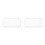2Pcs White Iron Emergency Light Cage for Home Wall-Mount Durable Guard 6